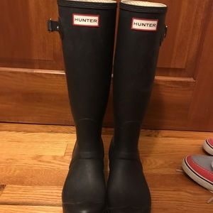 Hunter rain boots